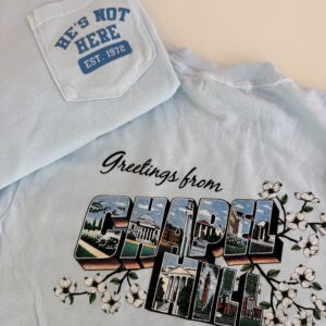 Greetings From Chapel Hill - Pocket Tee